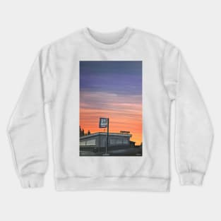 Small Town Sunset Crewneck Sweatshirt